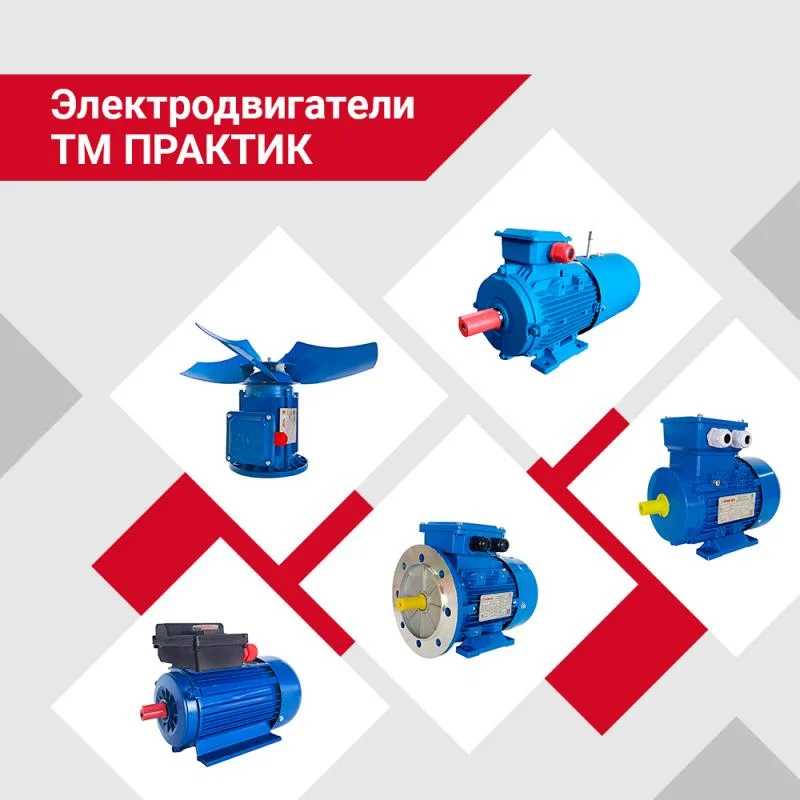 Электродвигатели ТМ ПРАКТИК